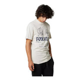 Polera Lifestyle Unlearned Blanco Fox