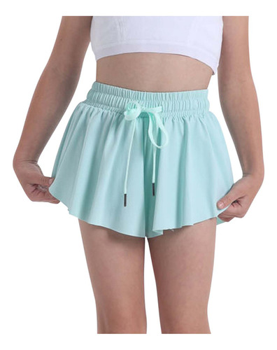 Pantalones Cortos De Verano Para Niñas Adolescentes, Atletis