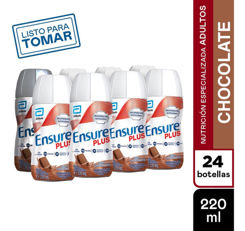 Ensure Plus Chocolate 220ml X 24 Unidades