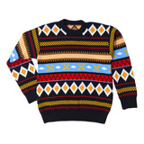 Sweater Azteka Black Waku
