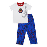 Pijama Chivas Futbol 2 Pzs Pants Playera Original Ropa Bebe
