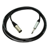 Cable Xlr Macho A Plug 6.3 Mono 15 Metros No Balanceado