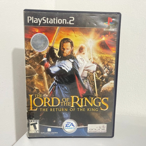The Lords Of The Rings The Return Of The King  Ps2  Físico