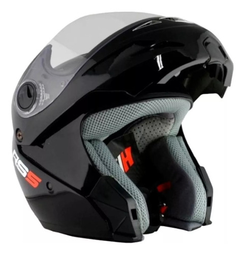 Casco Moto Rebatible Hawk Rs5 Flip Visor Simple Solomototem 