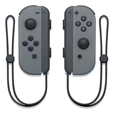 Control Joystick Inalámbrico Nintendo Switch Joy-Con LED RGB Gris Bluetooth | Meses sin interés