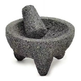 Molcajete De Piedra Volcánica No. 7, 18cm,calidad De Primera