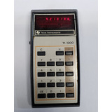 Calculadora Texas Instrument Vintage Led Rojo Ti-1200