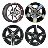 Rines 13 4/100 Tsuru Spark Chevy Pointer Jetta Atos Jgo 4