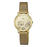 Reloj Mujer Q&q Qa21-031 Analogo By Citizen