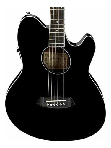 Ibanez Tcy10e-bk Guitarra Electroacústica Talman Blk Gloss Color Black High Gloss Orientación De La Mano Derecha