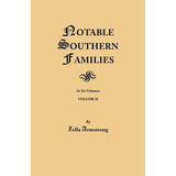 Libro Notable Southern Families. Volume Ii - Armstrong, Z...