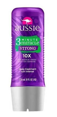 Máscara Aussie 3 Minute Miracle Strong  236ml - Original !!!