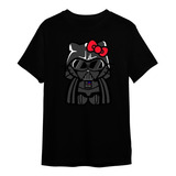 Camisa Camiseta Hello Kitty Desenho Darth Vader Ref901