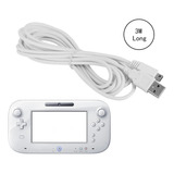 Cable Usb Cargador Para Gamepad Wii U 3 Mt. Nuevo Envió Grat