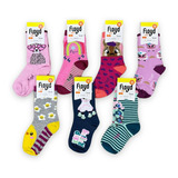 Pack X3 Medias Largas Gruesas Dibujos Floyd T0-2 - Bebe Nena