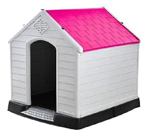 Casa Para Perro Grande De Plástico Térmica 105 X 96 X 100 Cm