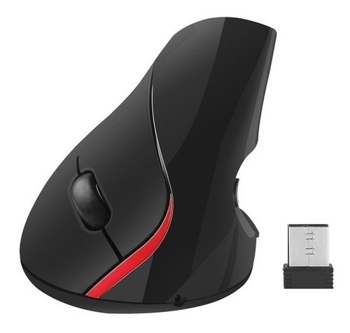 Mouse Vertical Ergonómico Inalámbrico Rf Para Pc Y Smart T