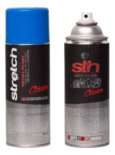 Stretch Vinilo Removible En Spray Aerosol  Azul Clasico Egs