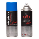 Stretch Vinilo Removible En Spray Aerosol  Azul Clasico Egs