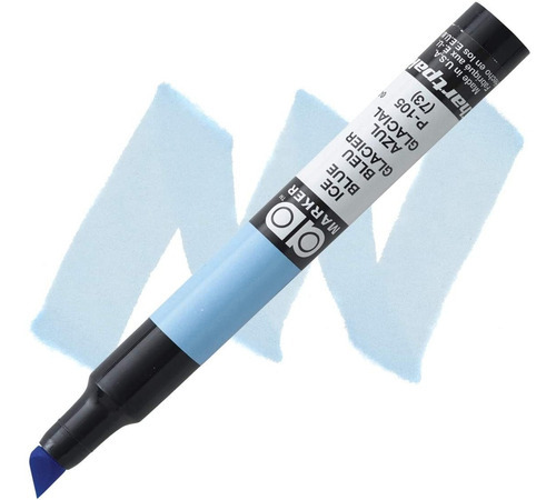 Marcador Plumon Chartpak Ad Marcadores Color A Escoger Color Ice Blue P105