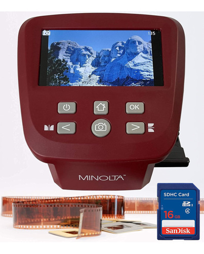 Escáner De Películas Y Diapositivas Minolta, Pantalla Grande