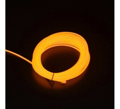 Hilo De Neon Led El Wire 1 Metro Cable Luces Tuning Pilas 3v