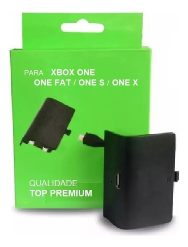 Bateria Com Cabo Para Controle Xbox One One S One X  Compati