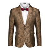 Coofandy Chaqueta Floral Para Hombre Blazer Saco Moderno