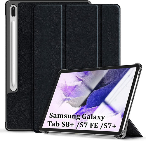 Funda Para Samsung Galaxy Tab S8+/s7 Fe/s7+ 12.4 Pulgadas