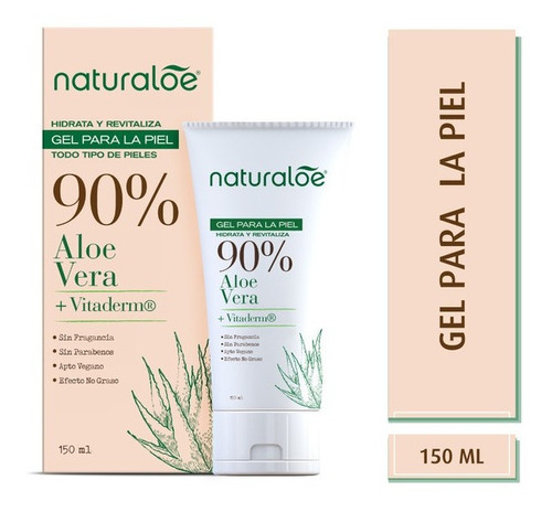 Naturaloe Gel Para La Piel Hidrata Y Revitaliza X 150g Aloe