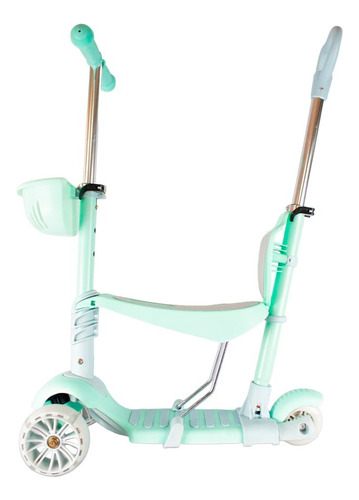 Scooter Infantil De 5 Posiciones Colores Pastel