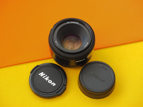 Lente Nikon Nikkor Af 50mm 1:1.8 Funcional