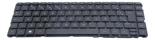 Teclado Para Notebook Hp Tpn-f112 Preto Abnt2