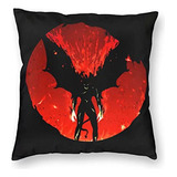 Devilman Crybaby Funda De Almohada Con Cremallera Oculta, F