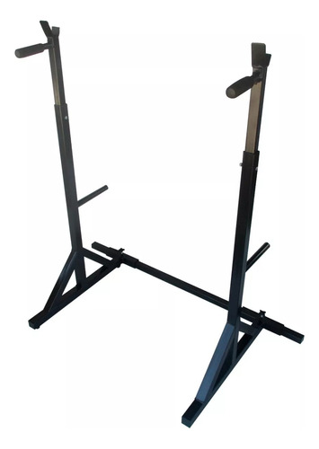 Rack Sentadillas Reforzado Gym Fondo Porta Discos