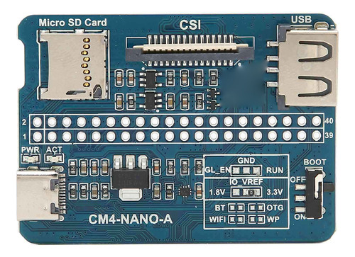 Mini Placa Base Para Conector Rpi Cm4 B A B Quad Core Cm4