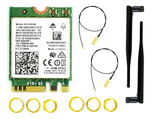 Inalámbrico De Doble Banda, Inalámbrico-ac8265ngw Wireless-a