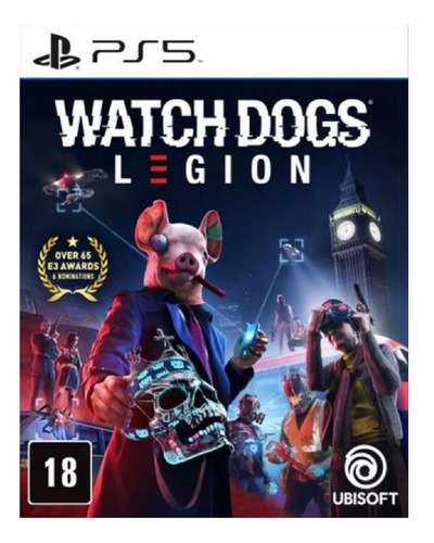 Jogo Watch Dogs Legion Edição Br Ps5 Mídia Física