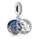 Charm,dije Pandora Olaf Doble Plata925 Original 