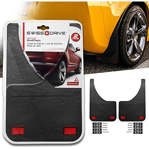 Guardabarros De Goma Swiss Drive, Universales, Para Coche