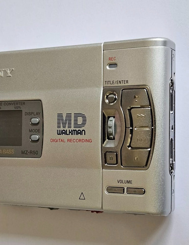 Minidisc Sony Mz R50 Impecable