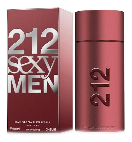 Perfume 212 Sexy Hombre 100ml Edt C.h Mercadolider