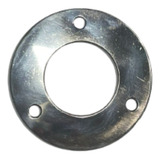 Flange Base Aço Inox Redonda Tubos E Corrimão Kit C/ 5