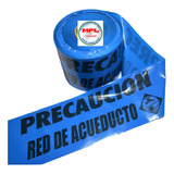 Cinta Red De Acueducto Azul X 200 Metros