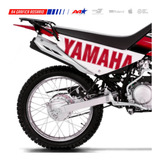 Calcos Rojas Para Cacha Yamaha Xtz 250 125