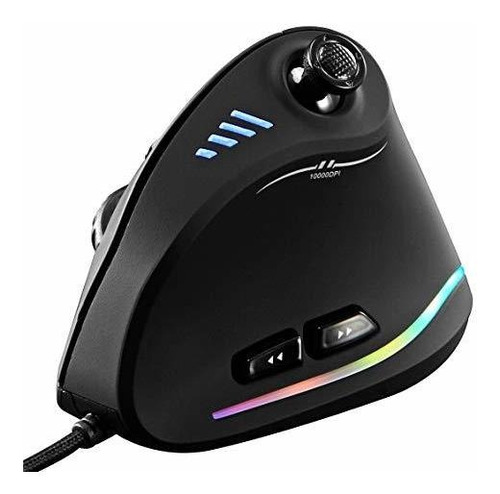 Mouse Gamer Zlot Ergonómico Usb 11 Botones 1000hz 10000dpi