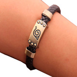 Pulsera Aldea De La Hoja Cosplay Ninja Anime Naruto Unisex