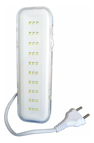 Luminária De Emergência Led Recarregável Bivolt Foxlux 1716