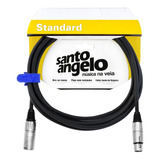 Cabo Santo Angelo Microfone Angel Plug Xlrm Xlrf - 3,05mtrs