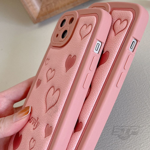 Funda Case De Lujo En 3d Para Celular Apple iPhone Pink